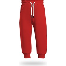 Seftex Erkek / Kız Çocuk Jogger Eşofman Altı Cepli Paçası Kaşkorseli