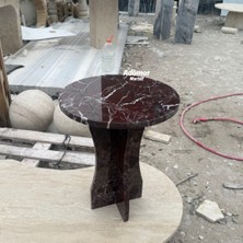 Adomar Marble Rosso Levanto Yan Sehpa