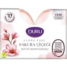 18LI 2*135GR Duru Sabun, Duru Hydro Pure Sakura Çiçeği 135*2 Sabun