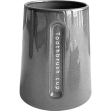 UltraMint Modern Taper Diş Fırçalık, Şık ve Pratik Diş Bakım Aksesuarı