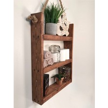 UltraMint Şık ve Fonksiyonel Klozet Arkası Dekoratif Düzenleyici Raf