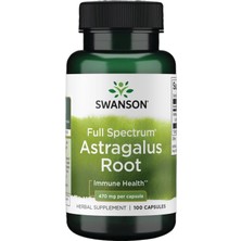 Swanson Full Spectrum Astragalus Root – 470 Mg – 100 Kapsül