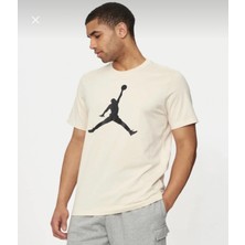 Nike Jordan Jumpman Short Sleeve Krem Erkek T-Shirt CJ0921-203