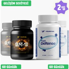 Yourfuel Çift Destek Tek Sistem Paketi – Fueldefense + GL1T-13 (2’li Takviye Edici Gıda Seti)