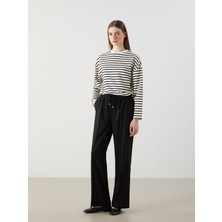 Lc Waikiki Yeni Sezon Beli Lastikli Geniş Paça Kadın Pantolon