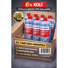 Würth Profesyonel Cam Suyu Bidon – 6’lı Koli Avantajlı Set