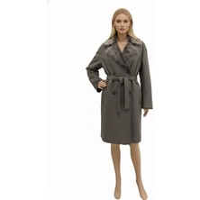 Paolo Framinco PF-032 Kuzu Derisi Gri Kürk Kuzu Kaban