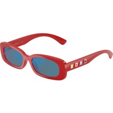 Dolce&gabbana DX6006U (308825) 46 | Kız Çocuk Kırmızı Güneş Gözlüğü