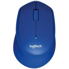 Logıtech M330 Sessız Kablosuz USB Optik Mouse Mavi 910-004910