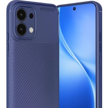 AyrStore Newface A6 4g Auto Focus Karbon Kapak - Lacivert