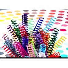 Mapi Plastik Helezon Spiral 16MM Şeffaf  - 10 Adet