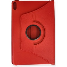 Fuchsia Huawei Matepad Pro 10.8 Kılıf 360 Tablet Deri Kılıf