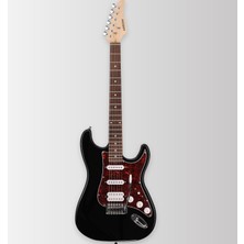 Arrow Tonecaster St 211 Abyss Black Rosewood/t-Shell