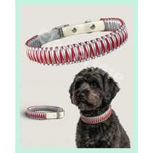 Elar Aksesuar El Yapımı Paracord & Deri Köpek Boyun Tasması – Örgü Urban 10