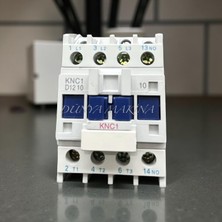 Dünya Makina Knc 1 Kontaktör Şalter – Endüstriyel Ac Motor Kontrol Anahtarı