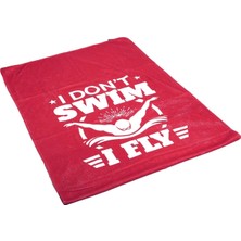 Ysc I Fly Çocuk-Yetişkin Havlu - Kırmızı - 90-120CM