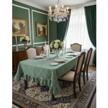 Fırfırlı Pötikare Masa Örtüsü