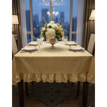 Fırfırlı Pötikare Masa Örtüsü