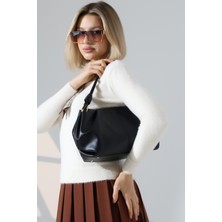 BALANZ Siyah Kadın Çanta Omuz ve Kol Çantası