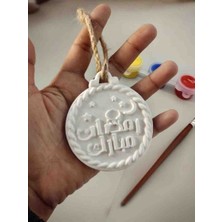 Thedimaro Ramazan Mübarek Boyama Seti - 1 Figür 3 Boya 1 Fırça - Ramazan Hediyesi