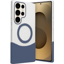 AyrStore Galaxy S23 Velar Magsafe Kapak - Lacivert