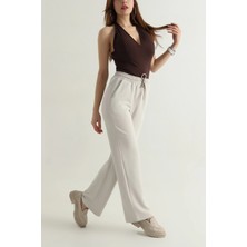 DESIGN AND ME Bayan Modal Beli Lastikli Pantolon