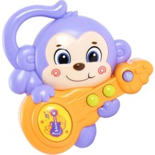 NW NessiWorld Sesli ve Işıklı Gitar Çalan Maymun
