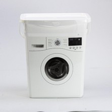 UltraMint Q-Box Deterjanlık Makine Desenli 10 Lt. Temizlik Kapağı