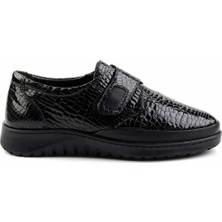 Bambi Siyah Siyah Hakiki Deri Kadın Casual Ayakkabı K01331750403