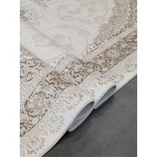 Woolen Halı Delüxe Viscon Akrilik Salon Halısı 6503 Krem