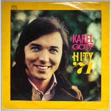 Supraphon Karel Gott Hity '71 Lp Plak (Orijinal 1971 Dönem Avrupa Baskı)