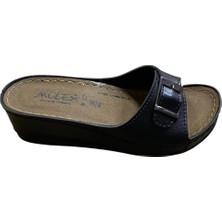 Güven Kundura Kadın Dolgu Topuk Tek Toka Esem Terlik