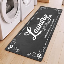 UltraMint Su Geçirmez Yıkanabilir Çamaşır Kurutma Sepeti ve Banyo Halısı Seti