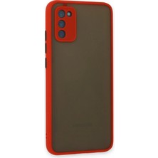 Karahanbey Newface Galaxy S20 Fe Kılıf Montreal Silikon Kapak - Kırmızı