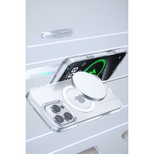 Karahanbey Iphone 16 Gleam Pc Sert Magsafe Kılıf - Kahverengi