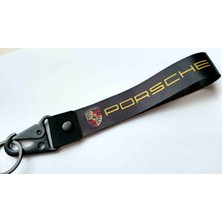 Şimika Porshe Tasarımlı Bez Oto-Moto Kumaş Anahtarlık 19 cm