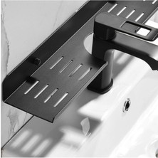 UltraMint Şampuan ve Temizlik Ürünleri Için 50 cm Metal Düzenleyici Raf