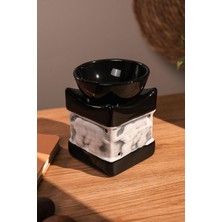 Love Bundles Fil Desenli  Seramik El Yapımı Buhurdanlık