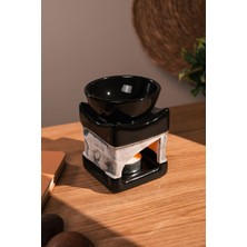 Love Bundles Fil Desenli  Seramik El Yapımı Buhurdanlık