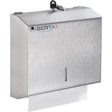 UltraMint Paslanmaz Z Katlama Kağıt Havlu Verici, 200 Lü, Pratik ve Şık Tasarım