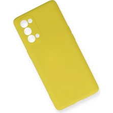 Karahanbey Newface Reno 5 Kılıf Nano Içi Kadife Silikon - Sarı