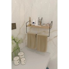 UltraMint Modern Metal Havluluk, Banyo ve Mutfak Düzenleyici, Duvar Rafı
