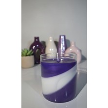 Getittir Lavanta Kokulu Doğal Soya Wax  ve Jel Mum