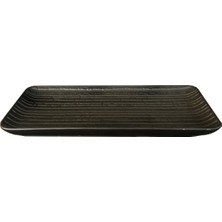 UltraMint Şık Siyah Elowen Tepsi, Dekorasyon ve Servis Için Zarif Tasarım