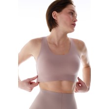 Penti #İzbırakmaz Bej Stretch360 Orta Destek Çıkarılabilir Pedli Zero Feel Spor Sütyeni