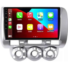 Drivetec Honda Jazz/city 2002-2008 Android  8 GB Ram + 128 GB Rom Carplay Multimedya + Geri Görüş Kamerası Hediye