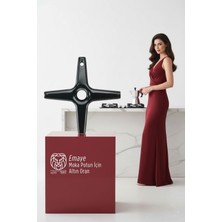 Transformacion Emily Sterling Serisi Emaye Moka Pot ve Cezve Ocak Küçültücü - Kamp Yardımcısı 722824