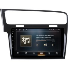 Drivetec Volkswagen Golf 7 Black Çerçeve Android 8 GB Ram + 128 GB Rom Carplay Multimedya + Geri Görüş Kamerası Hediye