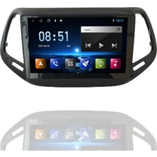 Drivetec Jeep Compass 2017-2020 Android  8 GB Ram + 128 GB Rom Carplay Multimedya + Geri Görüş Kamerası Hediye