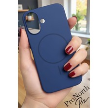 ProNorth IPhone 16 Uyumlu Kılıf Magsafe Destekli Premium Sıvı Silikon Kapak